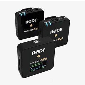 RØDE Wireless GO II Microphone System with Sennheiser Omnidirectional Lavalier